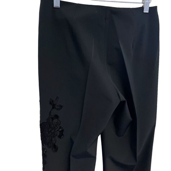 CAMBIO Floral Cut Out Dress Pants - Picture 9 of 10